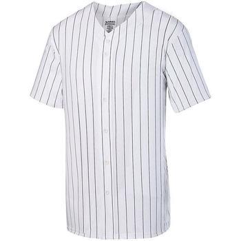 white baseball shirt