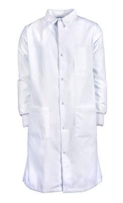 Averills Sharper Uniforms Collarless Poly//Cotton Butcher Wrap with Pockets