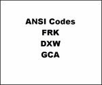 Ansi Codes for Bulbs and Lamps