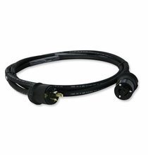 100ft Twist Lock 12/3 SOOW Extension Cable, L5-20, Extra Hard Service