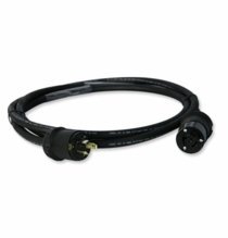 25ft Twist Lock 12/3 SOOW Extension Cable, L5-20, Extra Hard Service