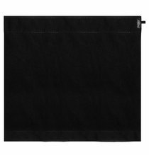 Modern 6ft Wag Flag Solid Black Commando Cloth Fabric | No Frame