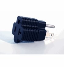 Adapter  NEMA 5-15 Plug to NEMA 5-20 Connector 50301