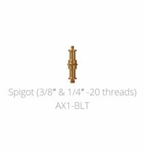 Astera Double Ended Spigot 1/4 -  20 and 3/8 Threads