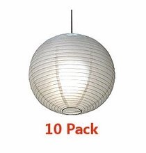 24" Chinese Paper Lantern 10 Pack Bulk Discount Super Saver