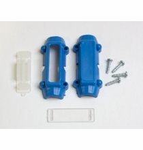 Bullet Cable Tie with Clear Label Window RFID - Blue
