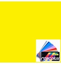 Rosco Roscolux 10 Medium Yellow Gel Filter Sheet