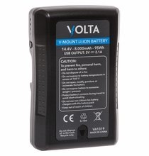 Volta 95wh Li-Ion Battery V-Mount 14.4V w/ USB and D-Tap