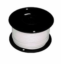 White Zip Cord 250ft. 18/2 Electrical Wire 18 Gauge 2 Conductor