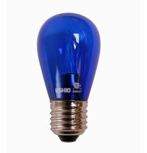 Ushio S14 Blue Utopia LED Lamp 2W Medium Base