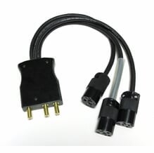 60a Bates Male to (3) 15a Edison Splitter
