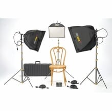 Lowel Rifa eX Small Triple Soft Kit with Soft Case LC-9456LB