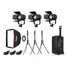 Fiilex K301 Pro Plus Travel LED Light Kit (3 x P360 Pro Plus)