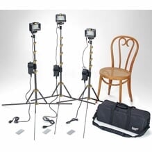 Lowel Blender 3 Light Kit LED w/ Soft Case BLN-9340LB