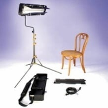 Lowel Caselite2 Kit Fluorescent Light CF92-TU CF92-DA