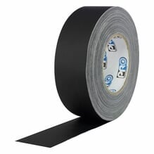 Pro AV Cable Tape Black 2" x 55 Yds