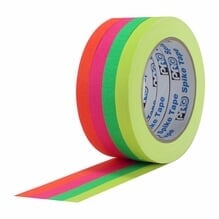 Pro Spike Tape Stack 4 Fluorescent Colors 1/2" x 20 yds