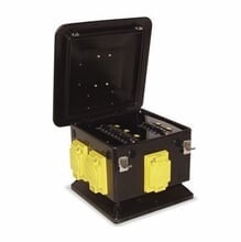 Lex 100 Amp 3 Phase Pagoda to L21-20 Locking Receptacles