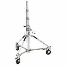 Long John Silver Stand w/ Foam Filled Wheels Lift 264 lbs 224"