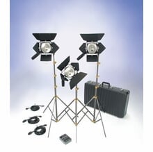 Lowel Action 3 Light Omni Light Kit with Soft Case O1-92LBZ