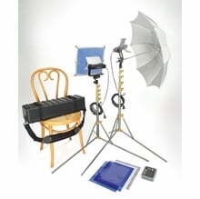 Lowel Go Easy V Light Kit with Soft Case V1-90ULBZ