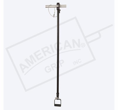 American Grip Alum Medium Duty 5' to 10' Adjustable Extension, Black