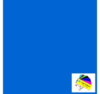 Lee 716 Mikkel Blue Lighting Gel Filter Sheet 21"x24"