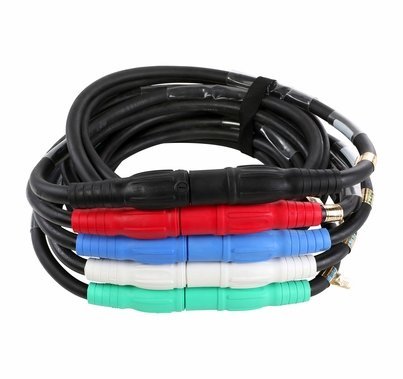 Lex 4/0 SC Entertainment 400A Feeder Cable Set of 5 w/ Cams | 100ft
