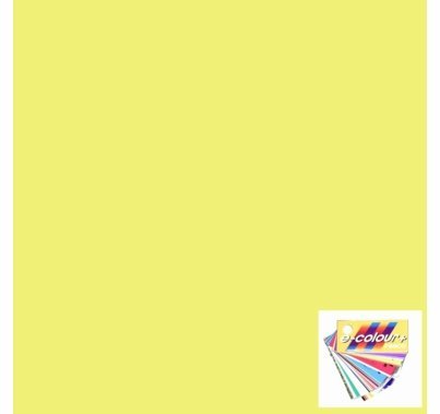 Rosco E Colour 100 Spring Yellow Lighting Gel Sheet 21"x24"