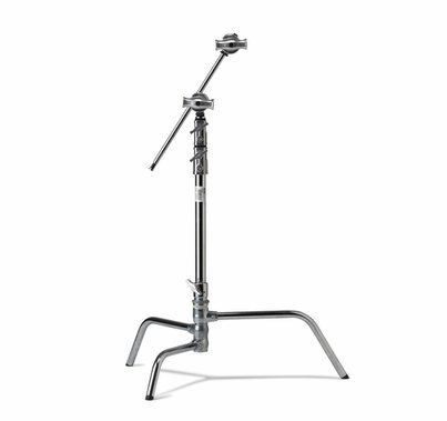 20" Turtle Base Master C-Stand Kit - Silver
