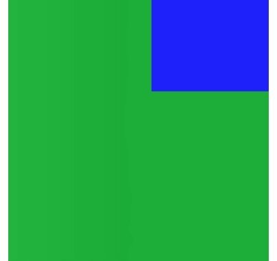 Advantage 6'x6' ChromaTex Chroma Key Green / Blue  Screen
