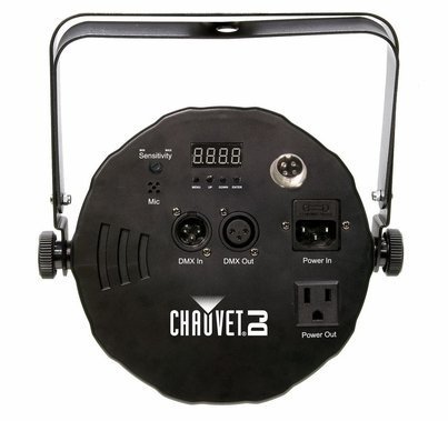 Chauvet SlimPack 56 LT PAR LED (4) Wash Light Kit w/ (3) 5ft DMX Cables & Carrying Bag