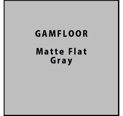 GAM GAMFLOOR Matte Gray Temporary Vinyl Floor 48" x 50ft