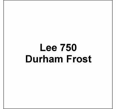 Lee 750 Durham Frost Lighting Gel Sheet  21"x24"