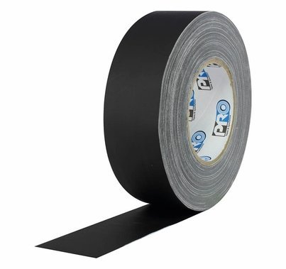 Pro AV Cable Tape Black 2" x 55 Yds