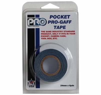 ProTape Pocket Pro Gaff Tape 1" x 6yds - Blue