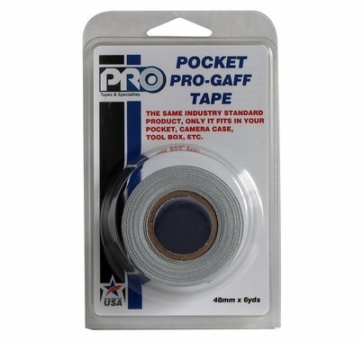 ProTape Pocket Pro Gaff Tape 2" x 6yds - Grey