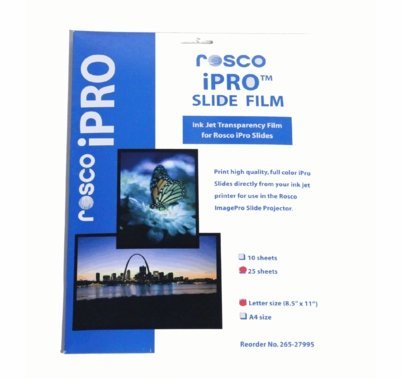 Rosco Image Pro iPro Slide Film 25 Sheet Pack