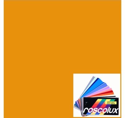 Rosco Roscolux 2002 Storaro Orange Gel Filter Sheet
