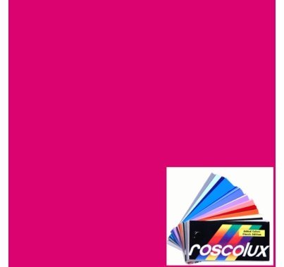 Rosco Roscolux 344 Follies Pink Gel Filter Sheet