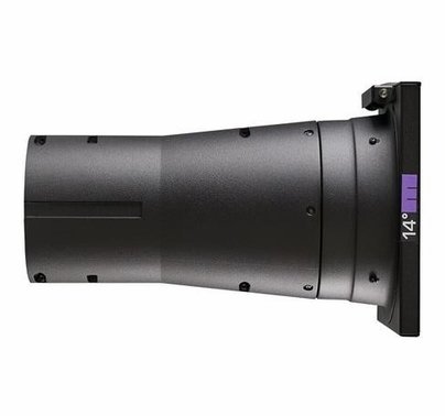 ETC Source 4 XDLT Lens Tube 14 Degree w/ Frame | Black