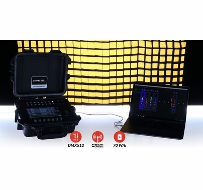 Spots Gaffers Control GC1 with CRMX Lumen Radio DMX Controller V.2