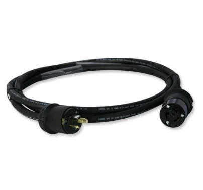 5ft Twist Lock 12/3 SOOW Extension Cable, L5-20, Extra Hard Service