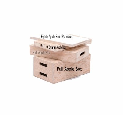 American Grip Apple Box Complete Set Full, 1/2, 1/4, Pancake