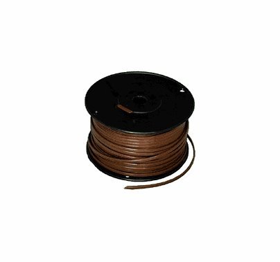 Brown Zip Cord 18/2 250ft Spool Electrical Lamp Cable
