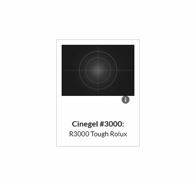 Rosco Cinegel 3000 Tough Rolux Diffusion Gel Filter Sheet