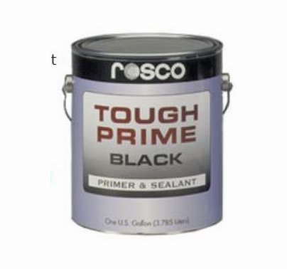 Rosco Tough Prime Paint Black Gallon Primer