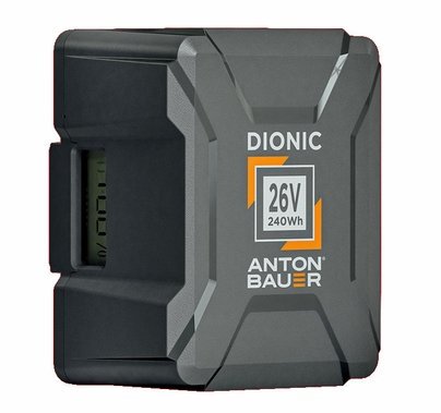 Anton Bauer Dionic 26V 240wh Gold Mount Plus Battery