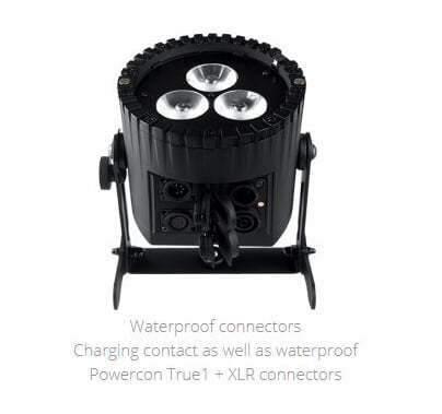 Astera AX5 LED 45w RGBAW Par Light | BarnDoor Lighting