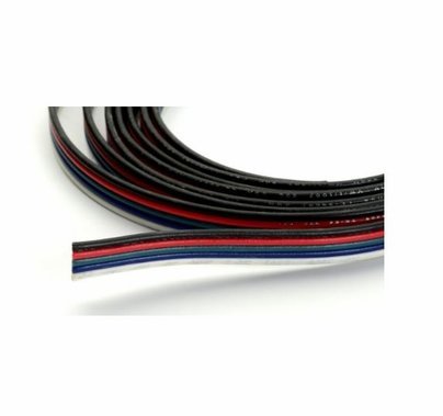 City Theatrical 18 Gauge 5 Conductor Ribbon Cable Bare End | 50ft